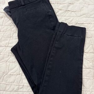 Black high rise skinny pants